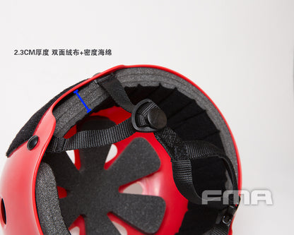 FMA Classic Skate/Bike Hemet - RED (TB1303) - APEXTAC GEAR