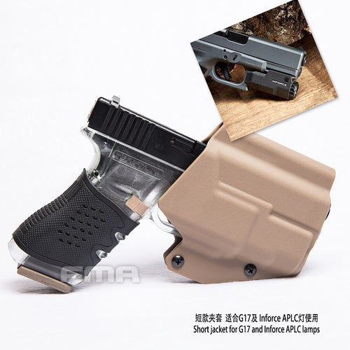 FMA G17S WITH SF Light-Bearing Holster BK/DE/FG (TB1327) - APEXTAC GEAR