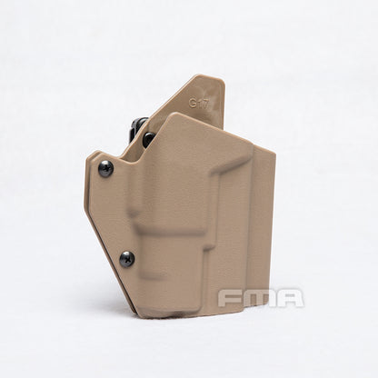 FMA G17S WITH SF Light-Bearing Holster BK/DE/FG (TB1327) - APEXTAC GEAR