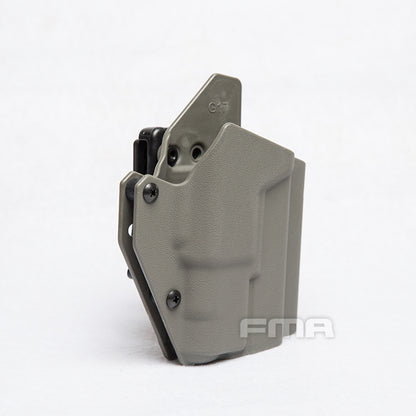 FMA G17S WITH SF Light-Bearing Holster BK/DE/FG (TB1327) - APEXTAC GEAR