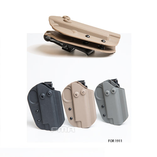 FMA KYDEX Holster for 1911 Series Black / DE / FG Green (TB1339) - APEXTAC GEAR