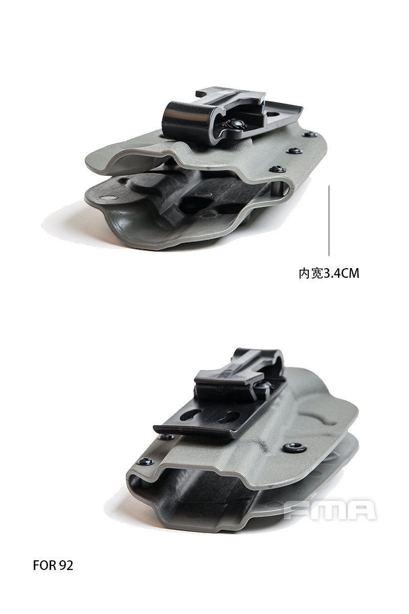 FMA KYDEX Holster For 92F BK/DE/FG (TB1341) - APEXTAC GEAR