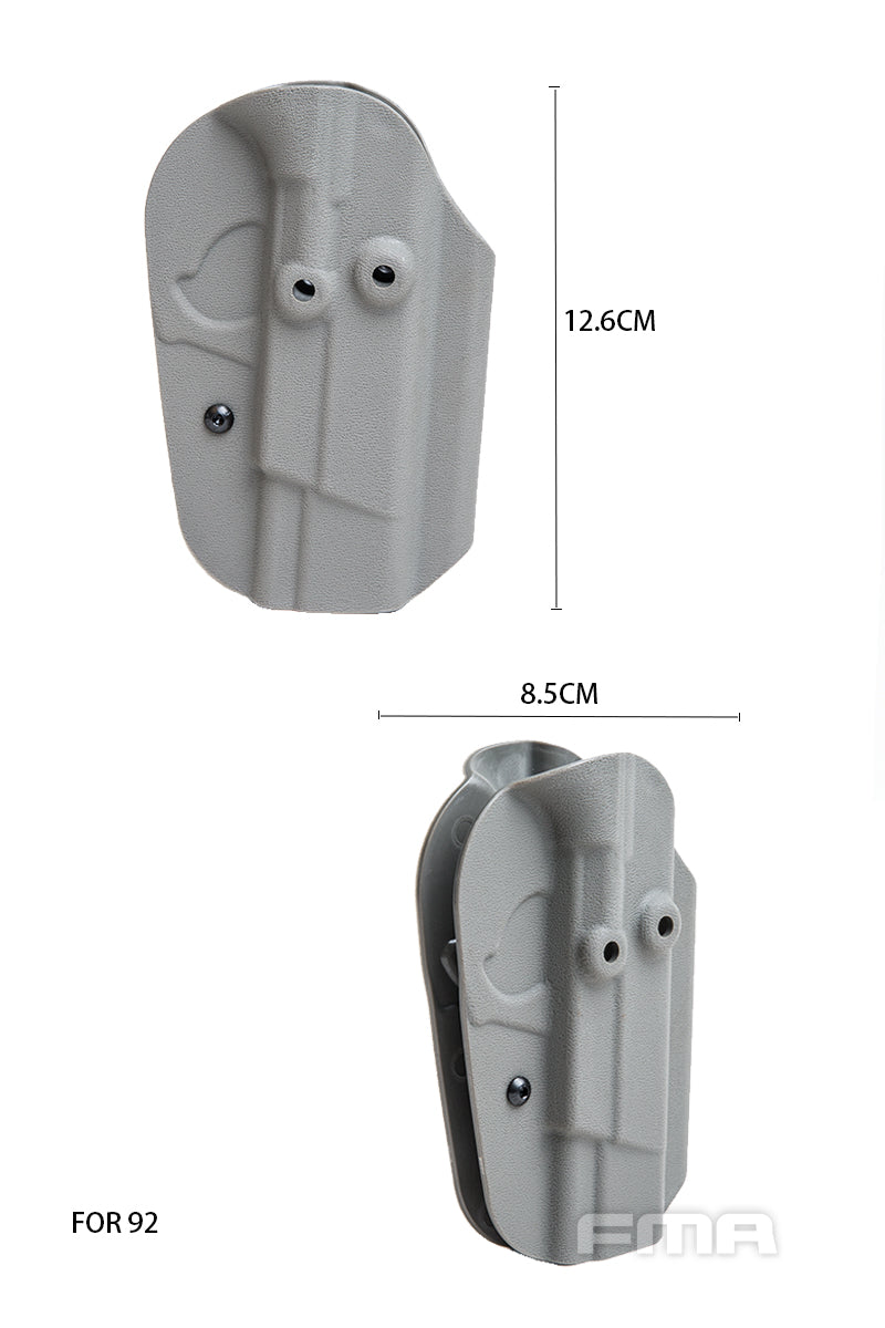 FMA KYDEX Holster For 92F BK/DE/FG (TB1341) - APEXTAC GEAR