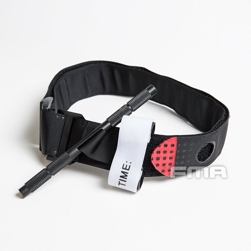 FMA GEN 7 COMBAT APPLICATION TOURNIQUET - BLACK (TB1344) - APEXTAC GEAR