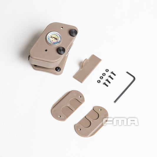 FMA 360 Drgree Speed Magazine Pouch For Belt - TAN (TB1346) - APEXTAC GEAR