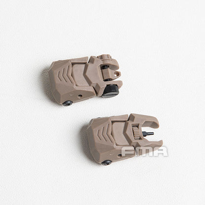 FMA FAB Defense Front & Rear Backup Sight Sets - TAN TB1358 - APEXTAC GEAR