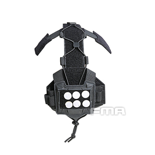 FMA Universal Agility Bridge Cover For Tactical Helmet - BLACK (TB1368) - APEXTAC GEAR