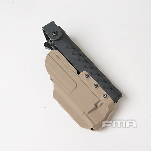 FMA G-CODE SOC RIG Holster For G17 w/DBAL - TAN (TB1374) - APEXTAC GEAR