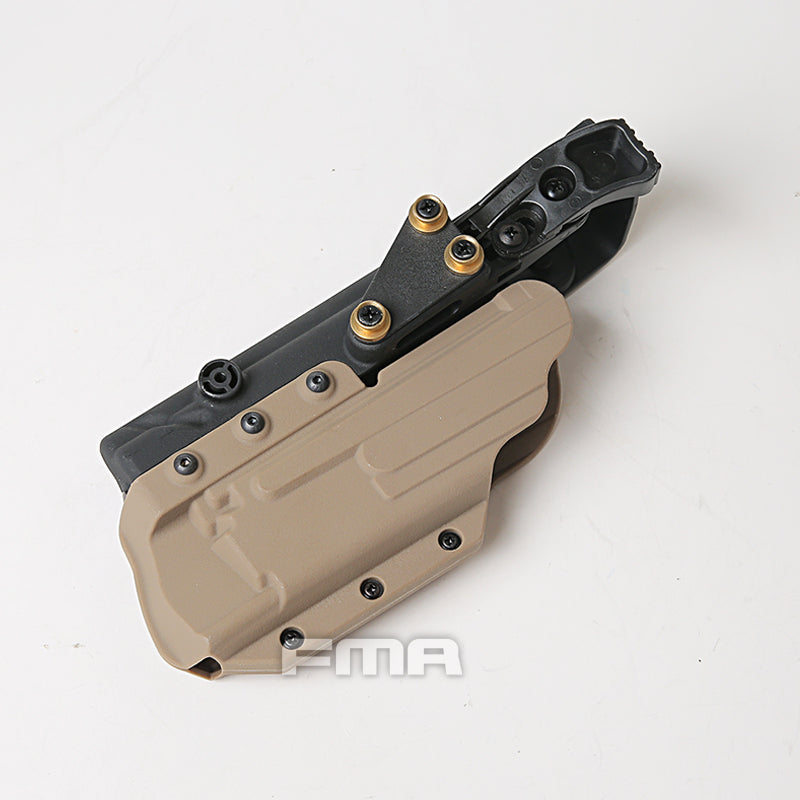 FMA G-CODE SOC RIG Holster For G17 w/DBAL - TAN (TB1374) - APEXTAC GEAR