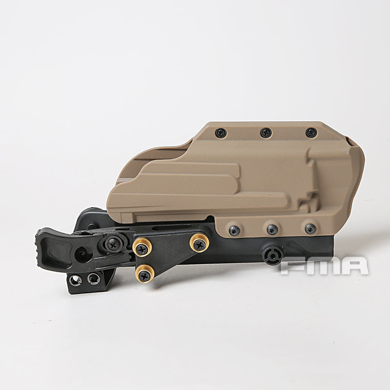 FMA G-CODE SOC RIG Holster For G17 w/DBAL - TAN (TB1374) - APEXTAC GEAR