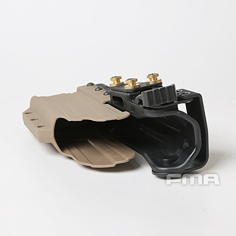 FMA G-CODE SOC RIG Holster For G17 w/DBAL - TAN (TB1374) - APEXTAC GEAR