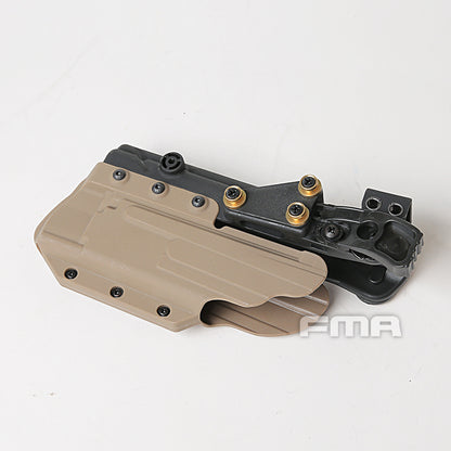 FMA G-CODE SOC RIG Holster For G17 w/DBAL - TAN (TB1374) - APEXTAC GEAR