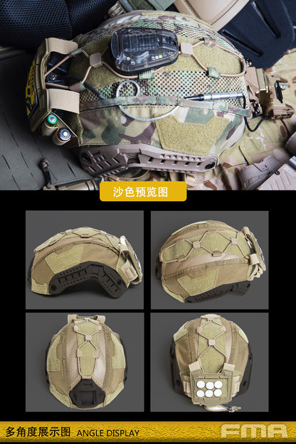 FMA Multifunctional Cover For Maritime Helmet - TAN  (TB1345) - APEXTAC GEAR