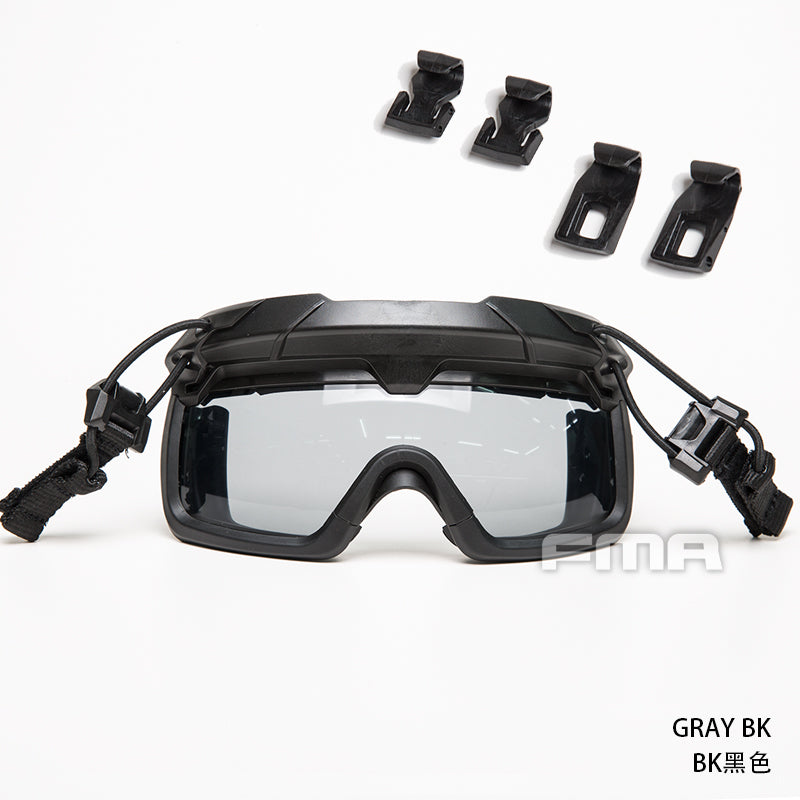 FMA Tactical Helmet Dedicated Split Anti-fog Goggles (Grey Lense) TB1333-G - APEXTAC GEAR