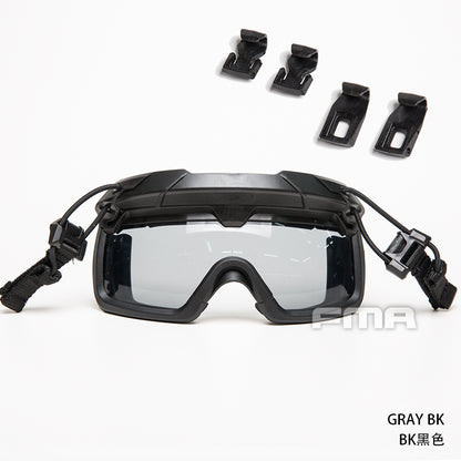 FMA Tactical Helmet Dedicated Split Anti-fog Goggles (Grey Lense) TB1333-G - APEXTAC GEAR