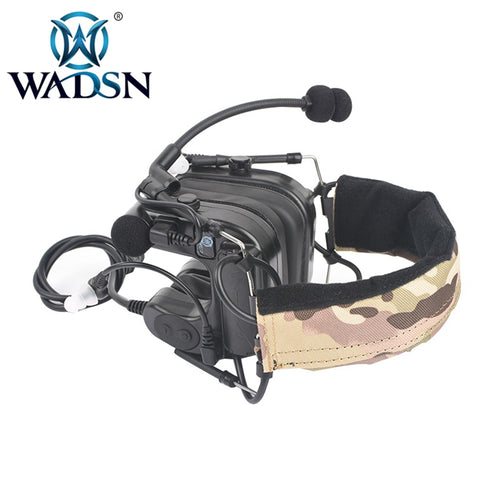 WADSN COMTAC IV IN-THE-EAR Headset w/ Noise Cancellation - BLACK (WZ038) - APEXTAC GEAR