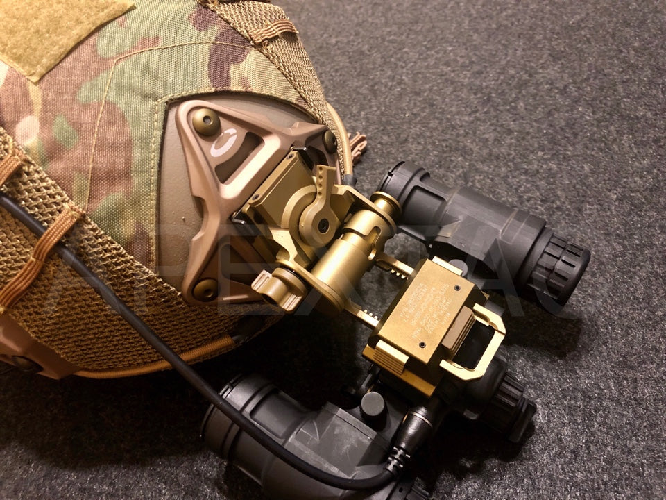 WADSN Wilcox L4G24 Low Profile Breakway NVG Helmet Mount - TAN (WM001) - APEXTAC GEAR
