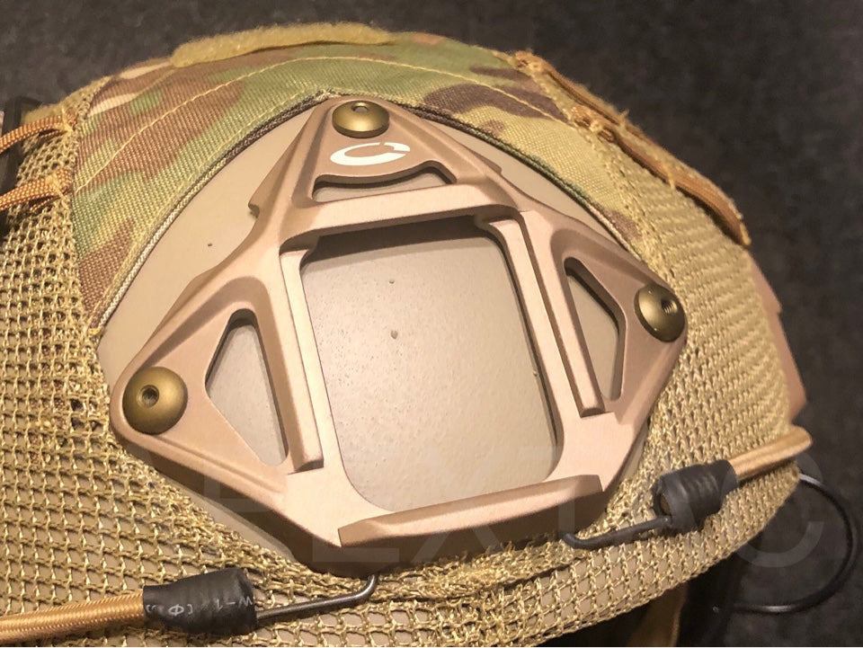 WADSN VAS Skeleton NVG Shroud for 3 Holes Helmet -TAN (WM003) - APEXTAC GEAR
