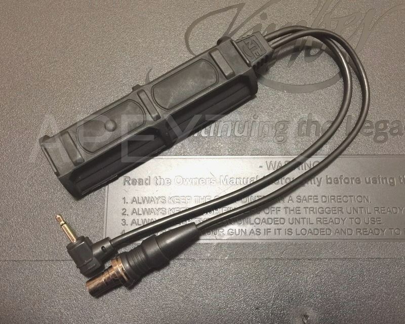 Night Evolution Dual Remote Pressure Pad Switch for Surefire XM / PEQ (NE07011) - APEXTAC GEAR