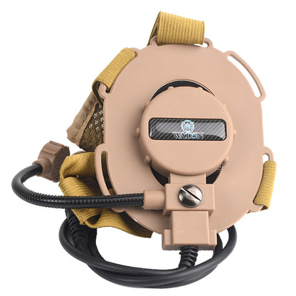 WADSN Bowman Evo III Style Tactical Headset  - TAN (WZ029) - APEXTAC GEAR