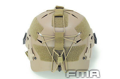 FMA Bungee Shock Cord Mounting System for OPS-Core Team Wendy Helmet - FG Green - APEXTAC GEAR