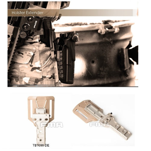 FMA Holster Extender GRT for Belt - TAN (TB1099) - APEXTAC GEAR