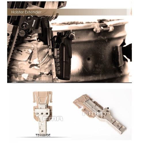 FMA Holster Extender GRT for Molle - TAN (TB1100) - APEXTAC GEAR