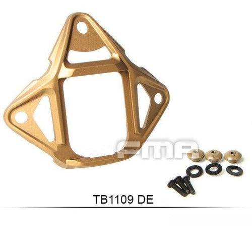 FMA Helmet VAS Shroud Aluminum - DE TAN (TB1109) - APEXTAC GEAR