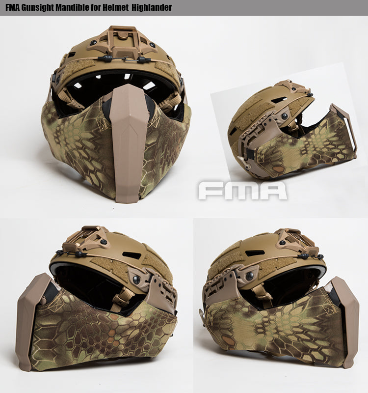 FMA Gunsight Mandible Face Mask For Helmet (TB1304) - APEXTAC GEAR