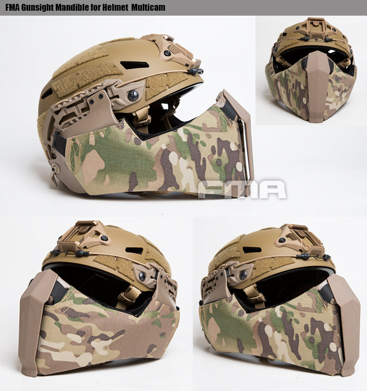 FMA Gunsight Mandible Face Mask For Helmet (TB1304) - APEXTAC GEAR