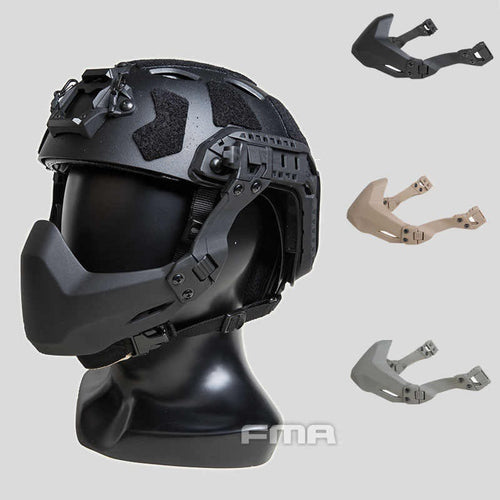 FMA Half Seal Mask(Folding)For Tactical Helmet A DE/BK/FG (TB1363) - APEXTAC GEAR