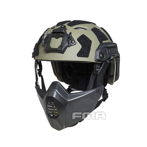 Masque Airsoft TMC Guide Rail Connect Pour Casque SF Tactique - Neuf