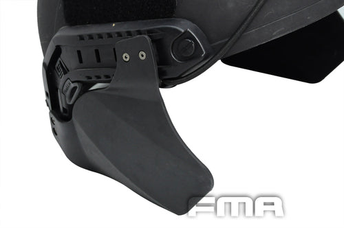 FMA Side Face Cover for ARC Helmet Rail - BLACK (TB295) - APEXTAC GEAR