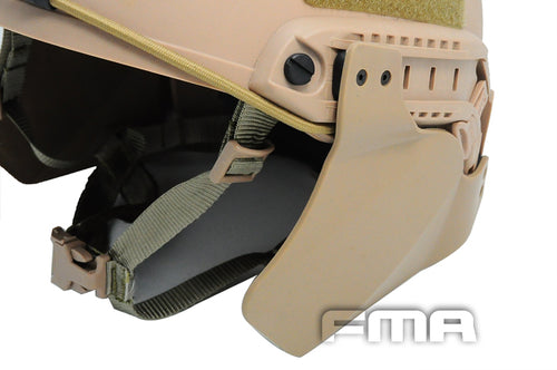 FMA Side Face Cover for ARC Helmet Rail - TAN (TB296) - APEXTAC GEAR