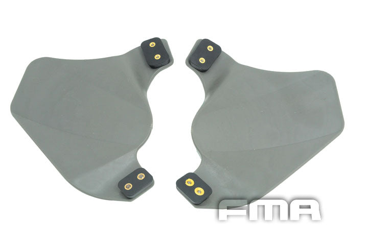 FMA Side Face Cover for ARC Helmet Rail - FG Green (TB297) - APEXTAC GEAR