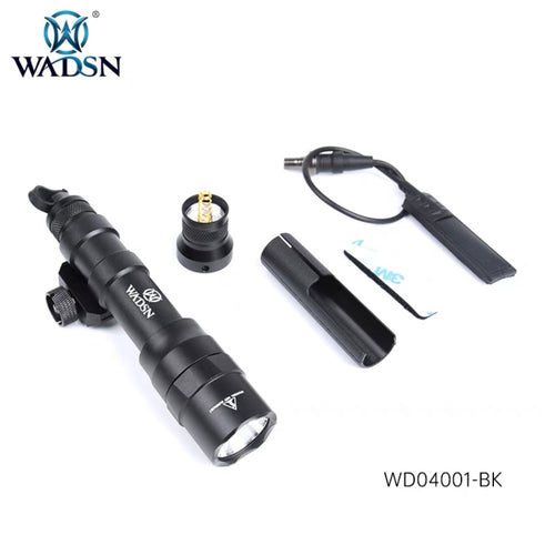 WADSN M600DF Dual Fuel Scout Light w/ Remote Tape Switch - BLACK (WD04001) - APEXTAC GEAR