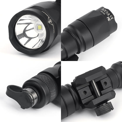 WADSN M300A Mini Scout Light with Dual Function Tape Switch - BLACK - APEXTAC GEAR