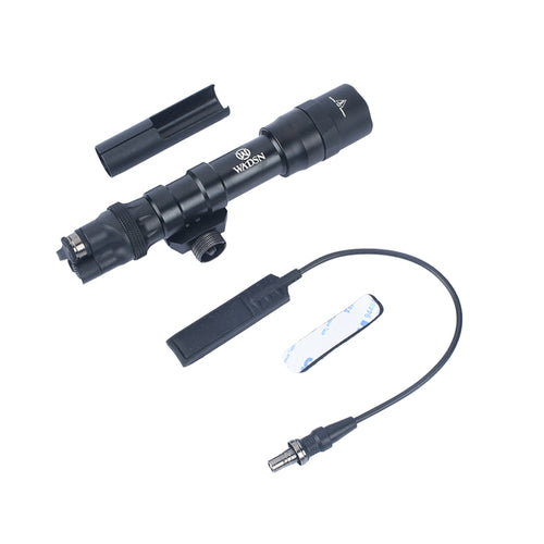 WADSN M600DF Dual Fuel Scout Light w/ SL07 Scout Dual Switch - BLACK (WD04019) - APEXTAC GEAR