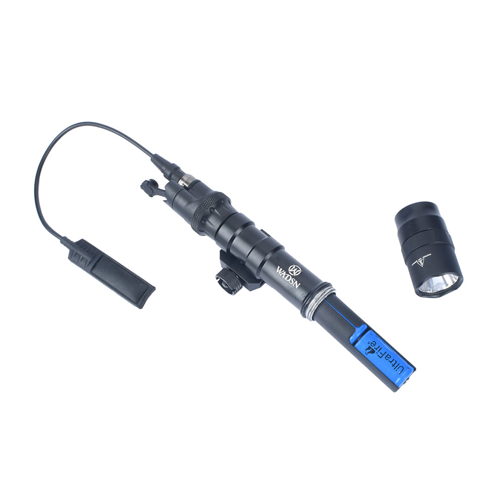 WADSN M600DF Dual Fuel Scout Light w/ SL07 Scout Dual Switch - BLACK (WD04019) - APEXTAC GEAR