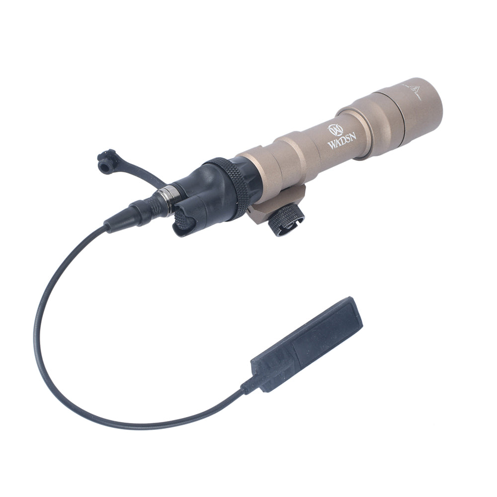 WADSN M600DF Dual Fuel Scout Light w/ SL07 Scout Dual Switch - TAN (WD04019) - APEXTAC GEAR
