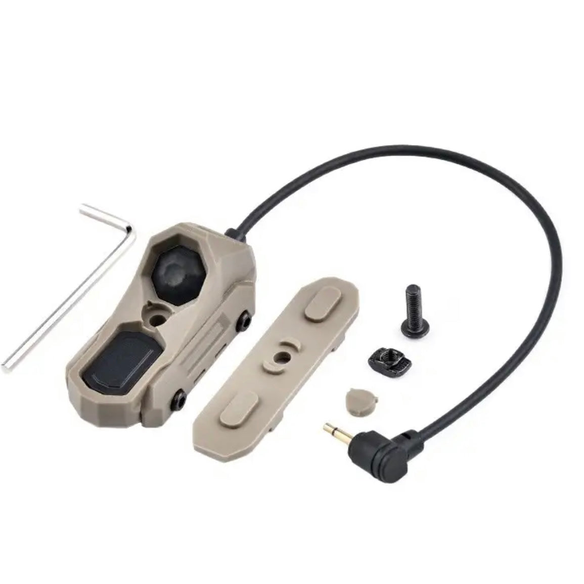 WADSN AXON Modbutton Rail Mount Pressure Switch PEQ Laser Crane Plug SF Light - APEXTAC GEAR
