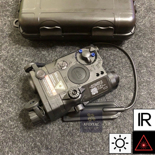 WADSN PEQ15 LA5-C UHP Integrated Red Laser, IR Pointer  / Light Device - BLACK (WEX396) - APEXTAC GEAR