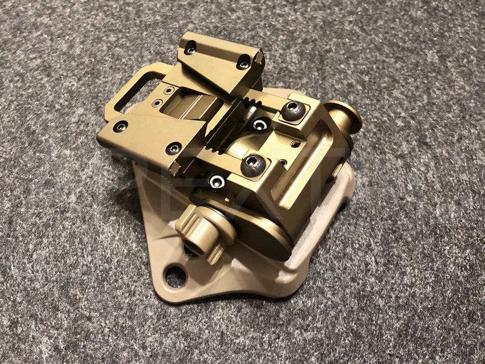 WADSN Wilcox L4G19 Shroud with NVG Helmet Mount - TAN (WM002) - APEXTAC GEAR
