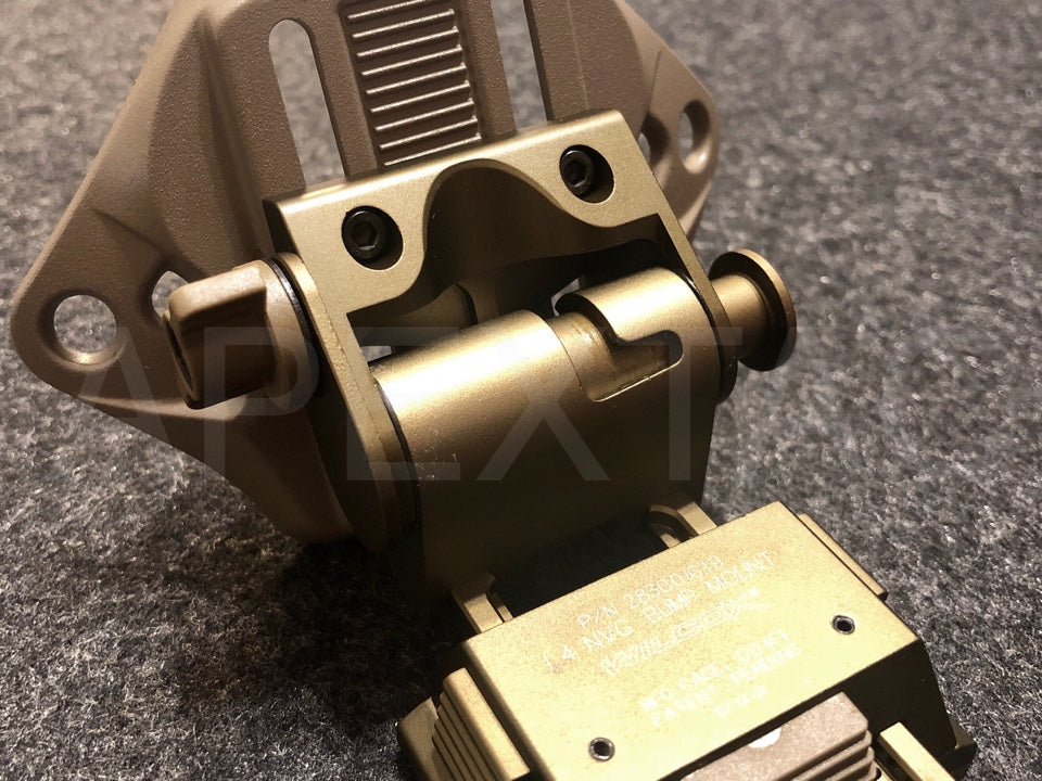 WADSN Wilcox L4G19 Shroud with NVG Helmet Mount - TAN (WM002) - APEXTAC GEAR