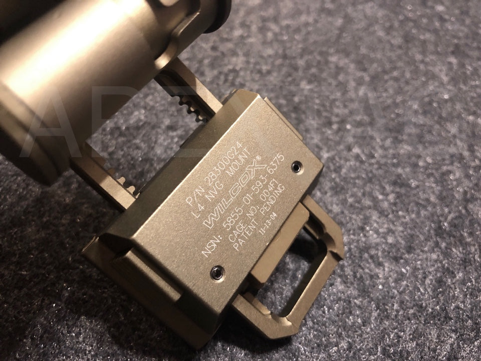 WADSN Wilcox L4G24 Low Profile Breakway NVG Helmet Mount - TAN (WM001) - APEXTAC GEAR