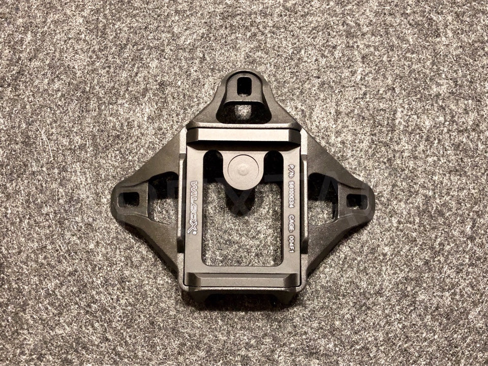 WADSN Wilcox L4 Style  NVG Shroud for 3 Holes Helmet -BLACK (WM004) - APEXTAC GEAR