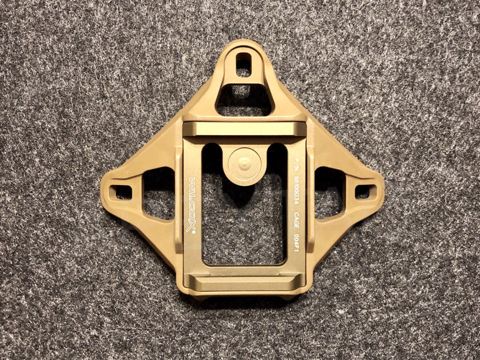 WADSN Wilcox L4 Style  NVG Shroud for 3 Holes Helmet -TAN (WM004) - APEXTAC GEAR