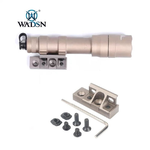 WADSN KeyMod & M-LOK LIGHT MOUNT For M300/M600 SCOUT- TAN (WNE08043) - APEXTAC GEAR
