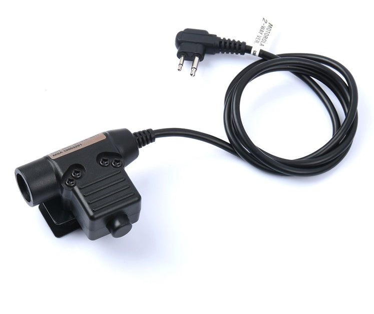 WADSN zU94 PTT Military Standard Version - BLACK (WZ113) - APEXTAC GEAR