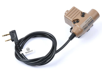 WADSN zU94 PTT Military Standard Version - TAN (WZ113) - APEXTAC GEAR